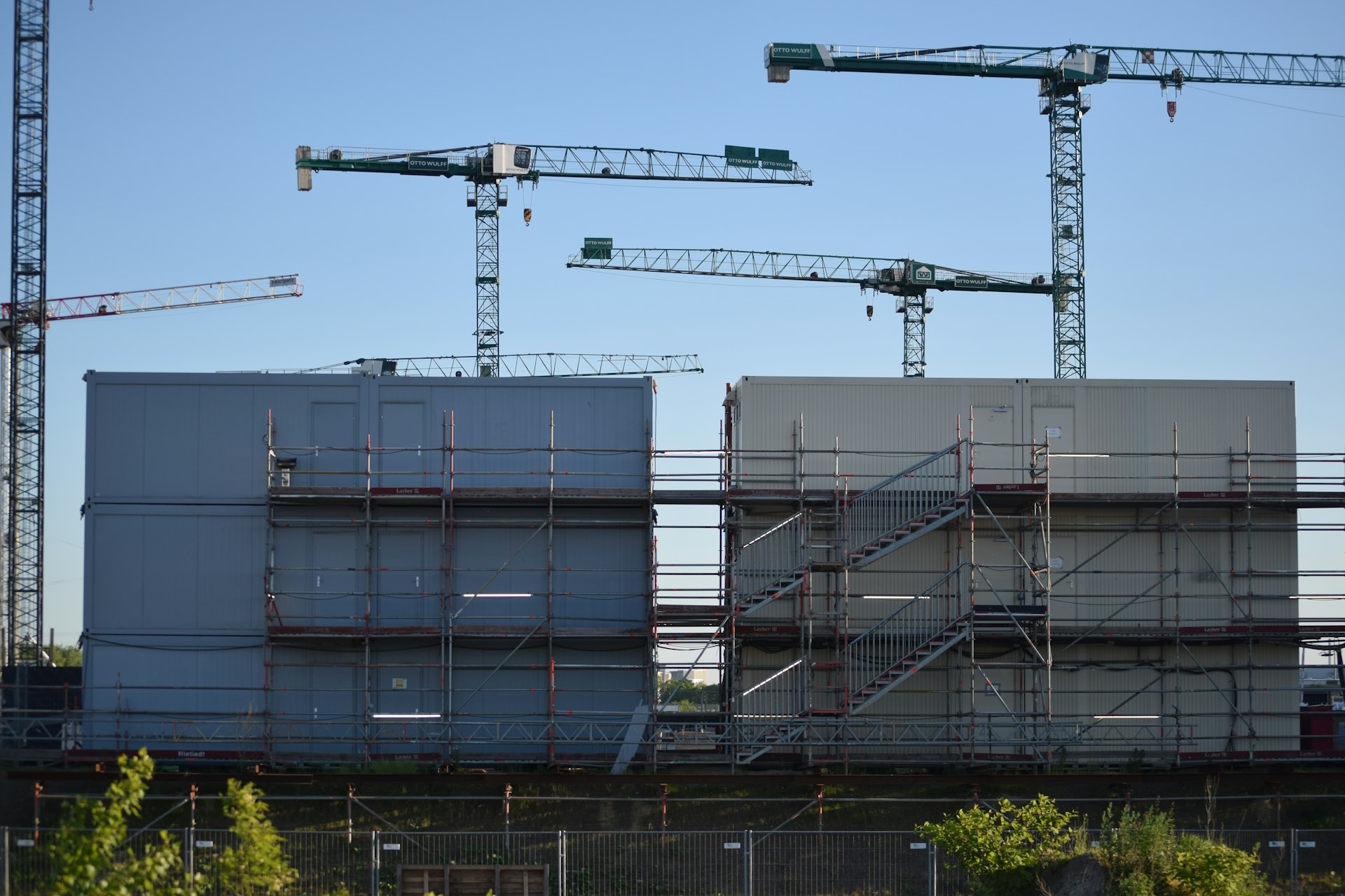 Baustelle von MTC Bau in Hamburg